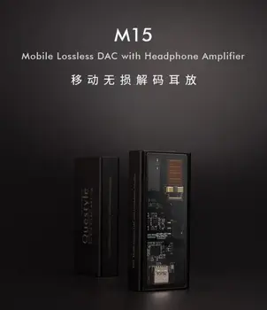 Nueva M15 equipo de alta fidelidad sin pérdida de decodificación de aplicaciones de 3.5/Android 4.4 teléfono móvil de Apple pequeña cola
