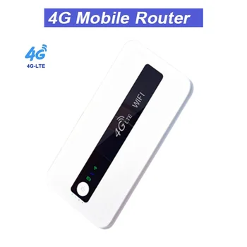 4G 150 mbps Router WiFi 2.4 GHz Wireless Hotspot Dispositivo Pantalla LCD 10000mAh Batería Incorporada LTE WiFi del Módem de Tarjeta SIM Router