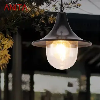 ANITA al aire Retro lámpara Colgante Moderna Lámpara de LED Impermeable para el Hogar Corredor de Decoración