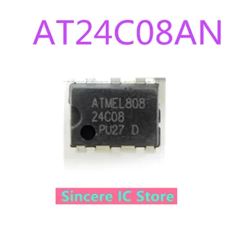 Nuevo original AT24C08AN-10PU-2.7 24C08 DIP-8 en línea 8K chip de memoria