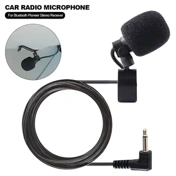 Car Audio Micrófono de Radio de 3,5 MM conector de Micrófono de Cable de Micrófono Cable de 3 m Para Pioneer Receptor Estéreo Automático del PC DVD