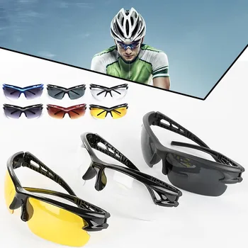 El Ciclismo al aire libre Gafas de sol de la Motocicleta de Protección solar Anti-UV a prueba de viento Gafas de Gafas de sol de Camping Senderismo Pesca Gafas de Sol
