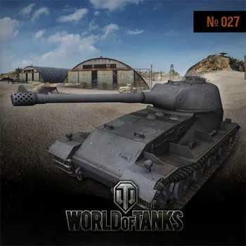 Wot Tanque Mundo Nº 027 VK 72 Tanque Modelo de Papel hecho a Mano de BRICOLAJE