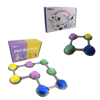 P82E Perros Botón Mascota de Sonido Grabable Caja de Hablar Botón de Entrenamiento de la Mascota Botón de Perros Botón de Capacitación Para la Comunicación