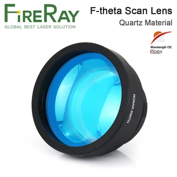 FireRay OPEX Ronar-Smith de la F-theta Lente del escáner M85 Cuarzo Material para YAG de Fibra Óptica, Máquina de Marcado Láser de Piezas
