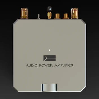 Nueva AMP25 High End de alta fidelidad de Bluetooth 5.0 de Audio Amplificador de Potencia Estéreo de Auriculares Amplificador MOSFET 80Wx2 / Con fuente de alimentación de DC12V