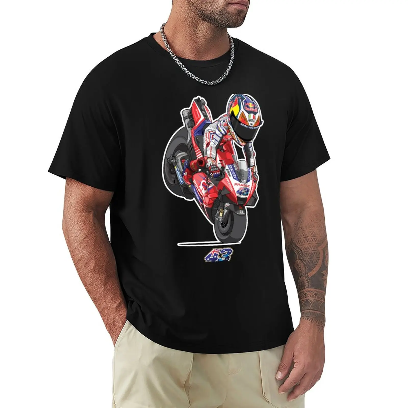 JACK MILLER T-Shirt de peso pesado de camisetas de secado rápido camisa tops camiseta de los Hombres - 0