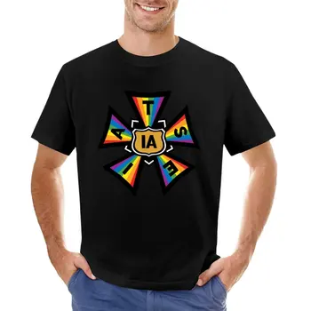 IATSE Logo T-Shirt ropa de hombre gato camisetas de animal print camisetas para niños camisetas de graphic tees slim fit camisetas para los hombres