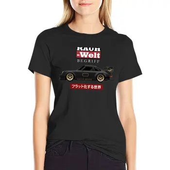 RWB Stella - El Mundo es Plano T-Shirt de la estética de la ropa de tamaño más tops Corta t-shirt de la ropa para las Mujeres