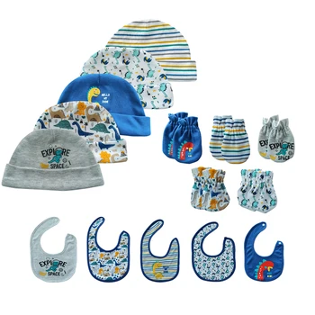 Sombreros bebé 100% algodón Impreso Bebé Sombreros y capas De 0 a 6 Meses en Accesorios para Bebé Recién nacido ropa